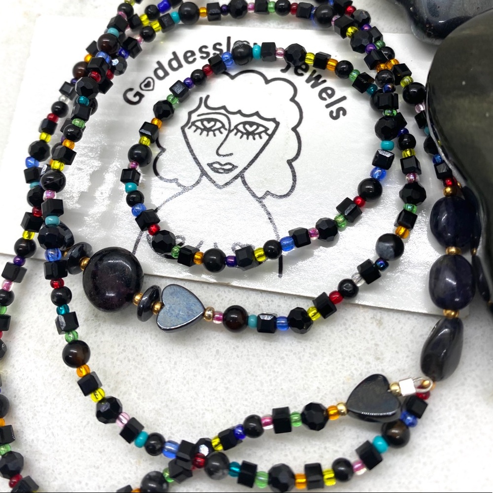 “What’s in the dark; comes to light” waistbeads